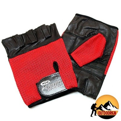 Leather Gloves Red Color