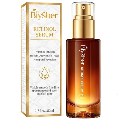 Retinol Collagen Serum for Face: Anti Aging & Anti Wrinkle Repair Peptide Serum