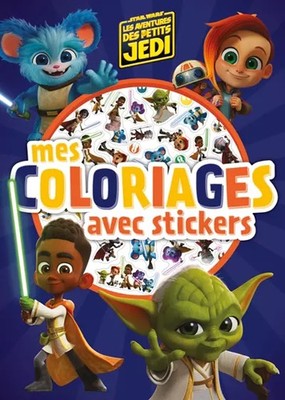 DIE ABENTEUER DER KLEINEN JEDI - Meine Malvorlagen mit Stickern - STAR WARS, Unknow