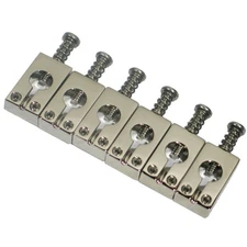 MannMade USA Bridge Saddles - PRS - Polished - Nickel