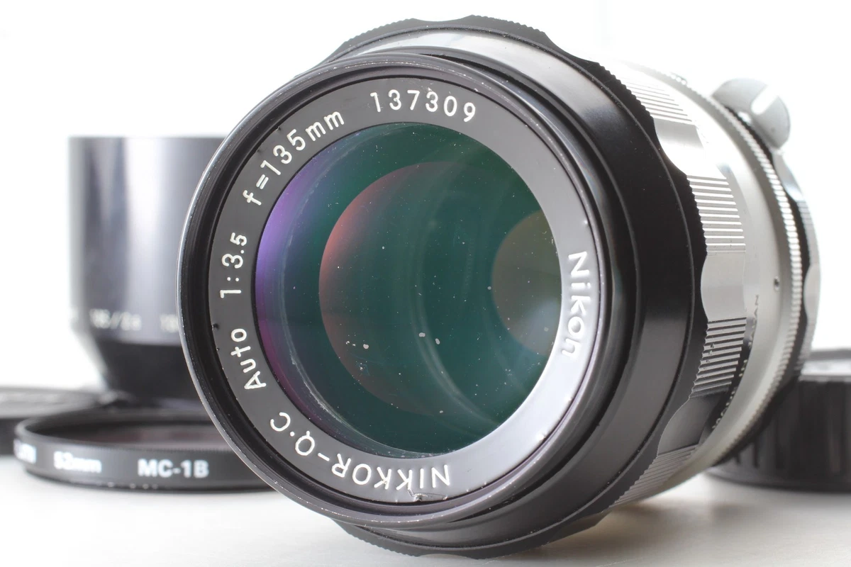 Nikon NIKKOR f/3.5 Camera Lenses 135mm Focal for sale - eBay