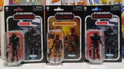 Star Wars Kenner 3.75 Action Figure Dark side (Sith) Lot Of 3