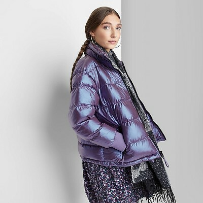 Puffer Jacket - Wild Fable Dark Purple 