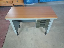 SCRIVANIA SCRITTOIO ANNI 60' CON 5 CASSETTI