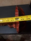 Vtg  ROYAL 26" Metal Ladle Spoon Orange Wall Hanging - MCM Planter Decor — photo 7