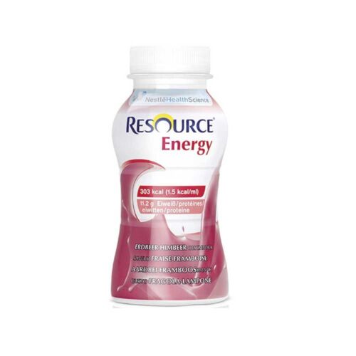 Nestle Trinknahrung Resource® Energy Erdbeere-Himbeere, 24x 200ml - Afbeelding 1 van 1