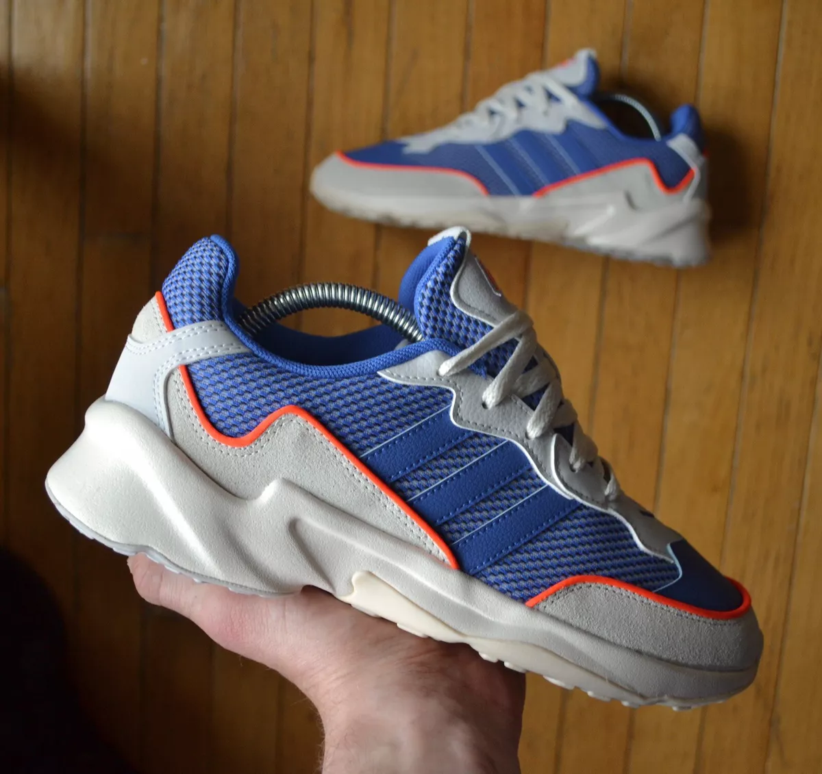 Adidas glow blue sale