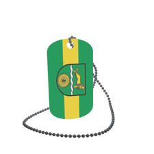 Dog Tag Flag Bunting Seevetal Dog Tag Aluminium 30 x 50mm