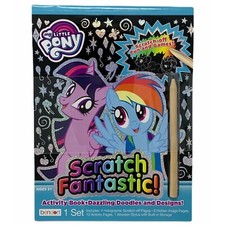 My Little Pony Scratch Fantastic Activity Book Scratch-Off Fun Games
