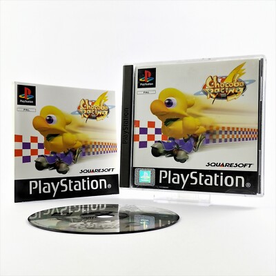 Sony Playstation 1 Spiel : Chocobo Racing - OVP & Anleitung PAL Squaresoft PS1