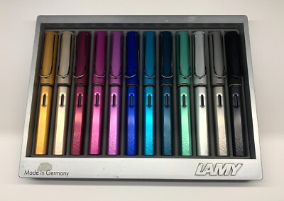 Lamy AL-star Füller Graphite – Inkl. 10 Tintenpatronen, Edles Aluminium-Gehäuse, Für Schule & Büro