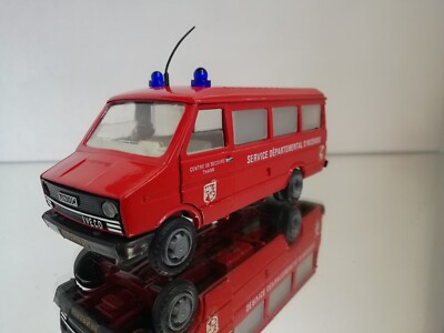 Old Cars Unic Iveco Service Departemental D,Incendie Centre De Secours Thann