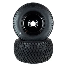 (2) Turf Tire Assemblies 24x12.00-12 Hustler X-ONE 60" 72" Super S 60" 607104