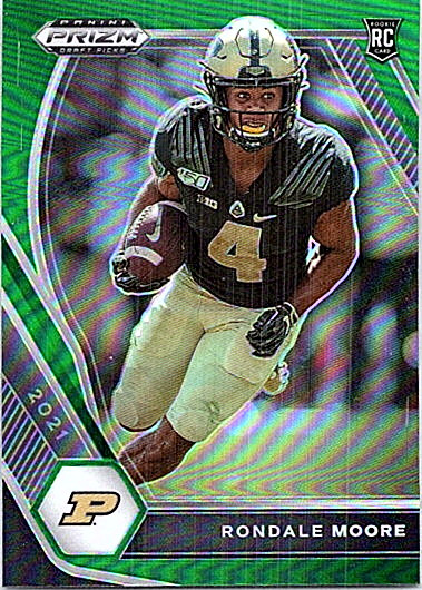 2021 Panini Prizm Draft Picks Football Green #129 Rondale Moore