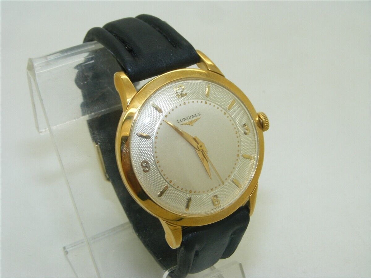 Vintage Longines 18k Yellow Gold Watch - image 2