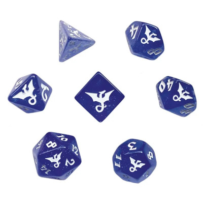    Indigore Glitter Dragon Dice | Dnd Dice Set | Dungeons & Dragons