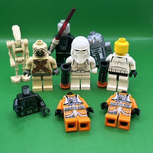 vintage lego star wars minifigures lot