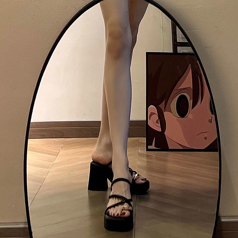 PANTOFOLA D’ORO Sandali con tacco alto ciabatte mulettiere suola spessa antiscivolo casual infradito