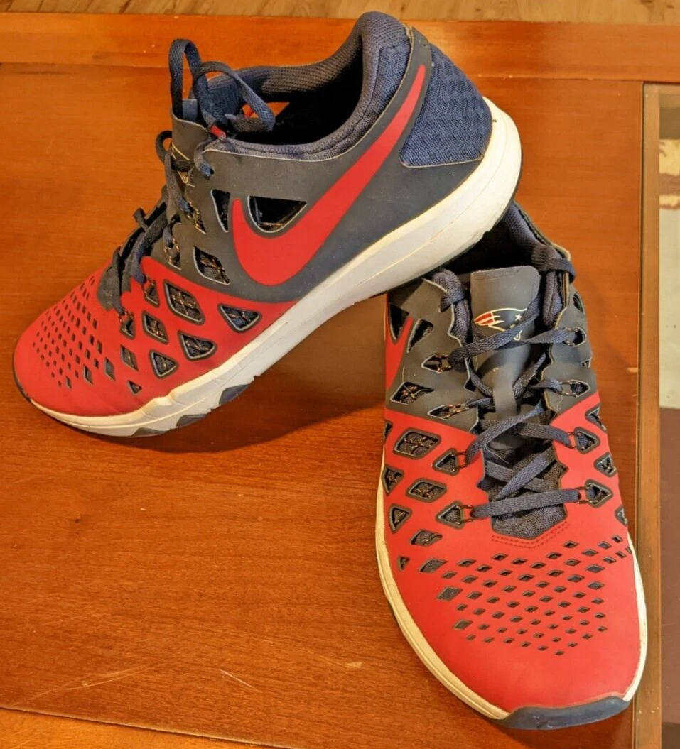 Nike Train Speed 4 AMP New England Patriots Men s Size 13 Shoes NFL