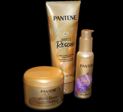 3 Pantene Pro-V MIRACLE RESCUE Deep Conditioning Treatment Bond Building Serum