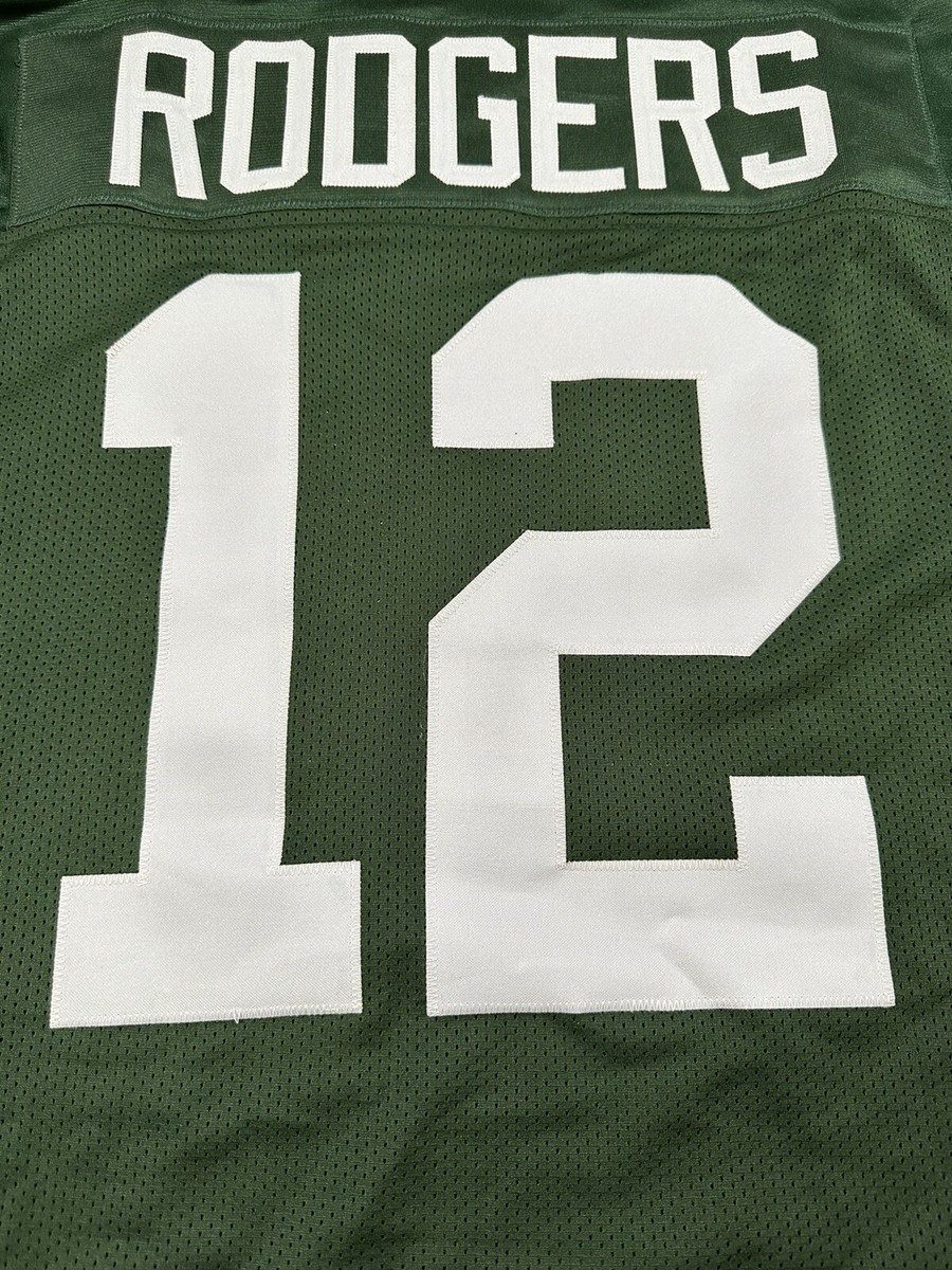 Aaron Rodgers Green Bay Packers Unbranded Stitched Jersey #12