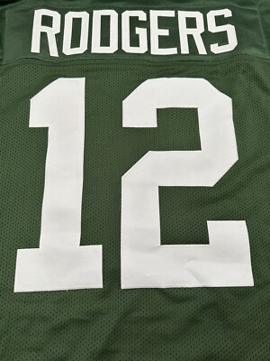 Aaron Rodgers Green Bay Packers Unbranded Stitched Jersey #12