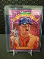 2020 Panini Donruss Optic Diamond Kings Pink Velocity Prizm /199 Alex Bregman