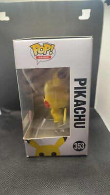 Funko Pop Pokemon: Pikachu Flocked #353 GameStop Exclusive Figure