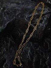 Pure Titanium Necklace 5.3mm Wide O Chain Anti-allergy Men Women Jewelry Gift