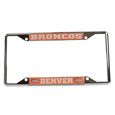 New NFL Denver Broncos Car Truck Premium Chrome Metal