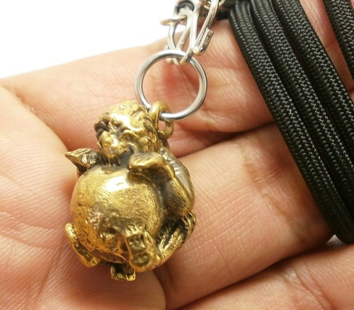 LORD HANUMAN MONKEY MAGIC BALL MUAY THAI AMULET LIFE PROTECTION PENDANT NECKLACE - Picture 11 of 12