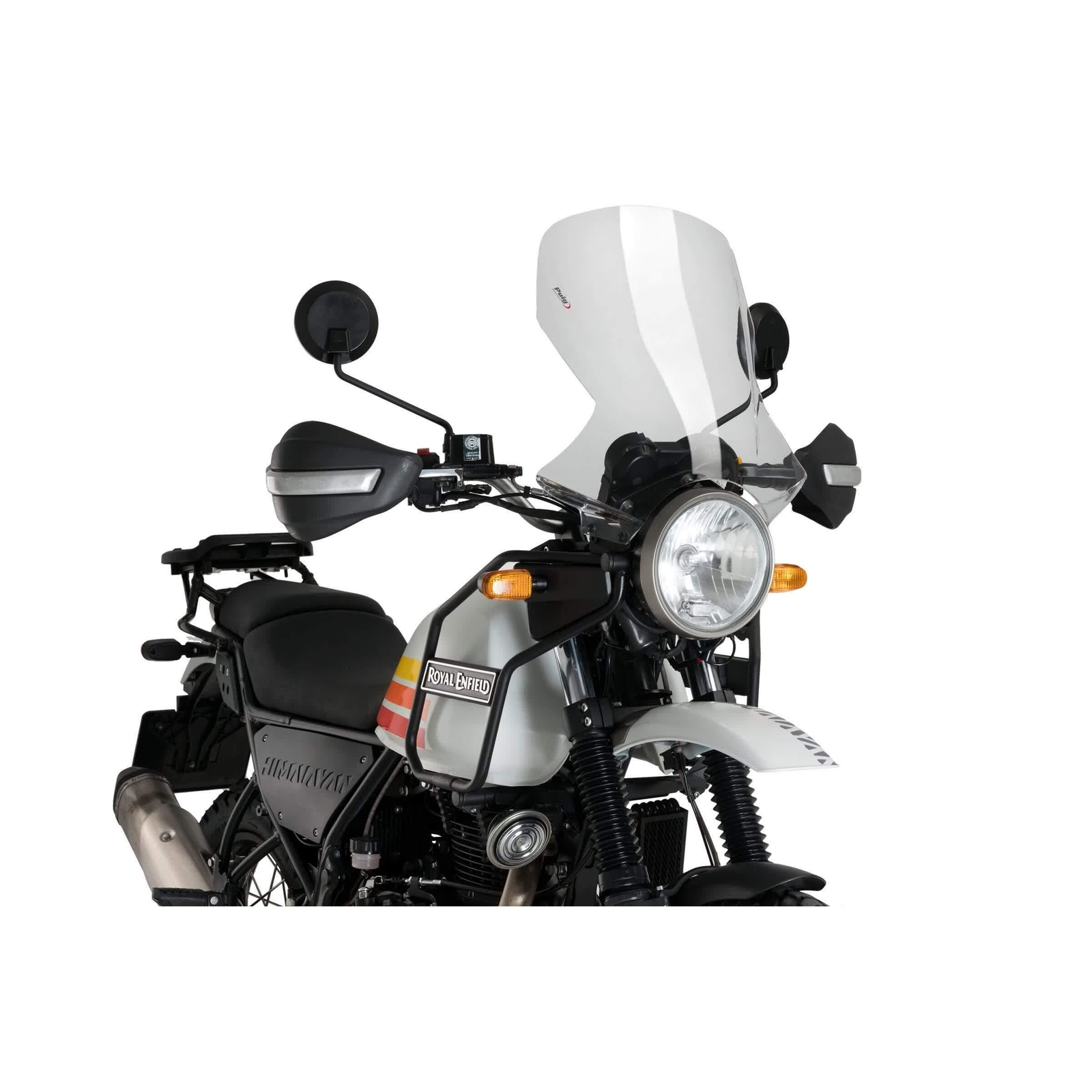 Cupolino PUIG touring trasparente ROYAL ENFIELD 400 HIMALAYAN 2017-2020