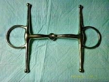 Stainless Steel Full Cheek Snaffle Bit-5 inch mouth-Excellent Condition