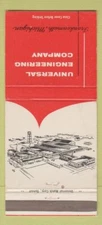 Matchbook Cover - Universal Engineering Frankenmuth MI 30 Strike