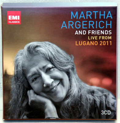 CD - MARTHA AGERICH and Friends Live from Lugano 2011