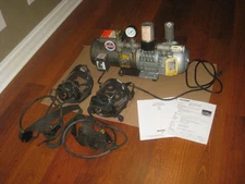 Allegro Industries A-1500TE Ambient Air Pump W/ 2 North Masks - Good Condition