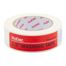 ProDec 1.5" x 50m Bulk Masking Tape (24 Pack)