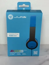 JLab JBuddies Studio Wired Kids Headphones On-Ear, Volume Limiter, School/Travel