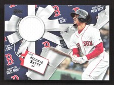 2019 Topps Holiday Mookie Betts #WHR-MB Relics Boston Red Sox TV2852