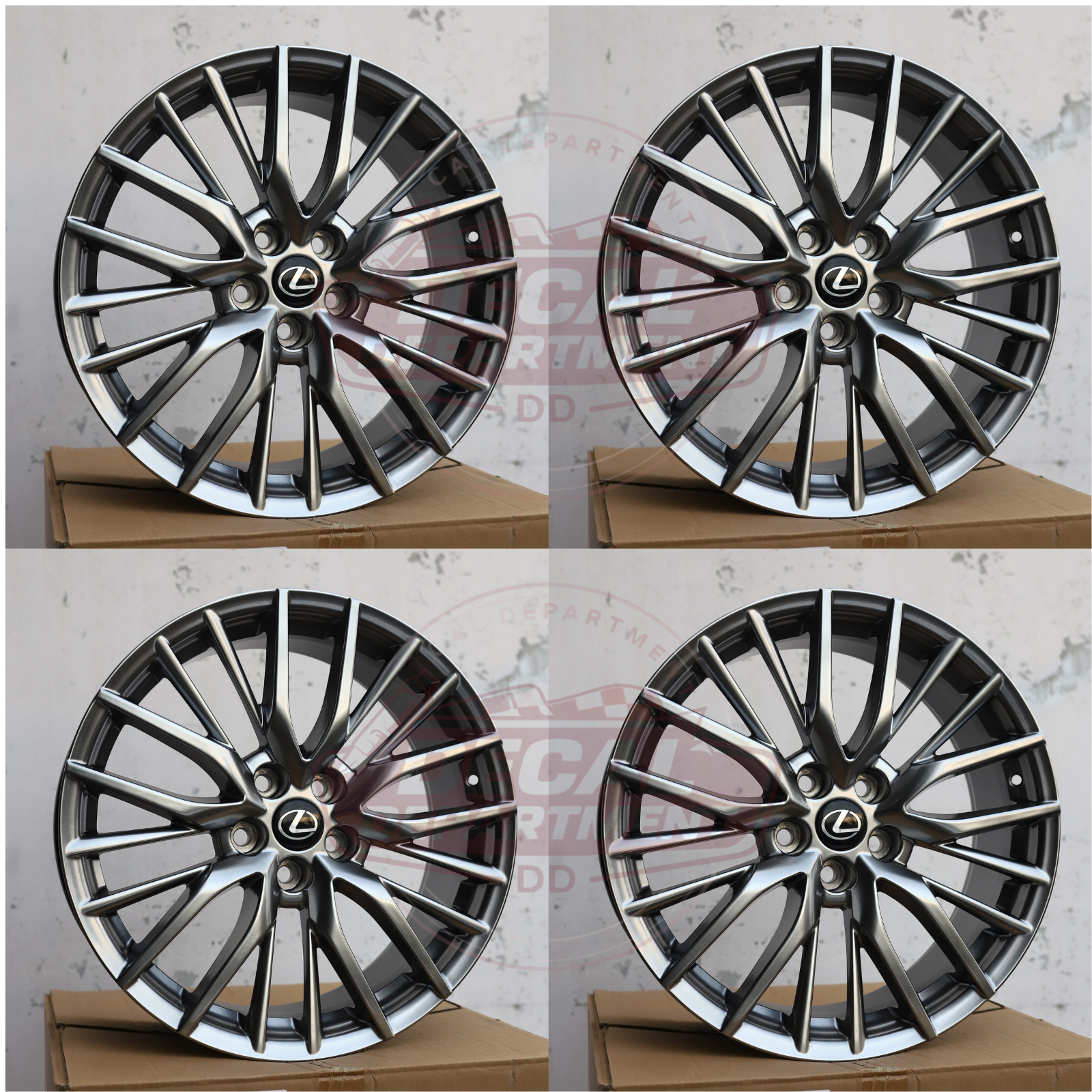 New Set 19 Inch Rims Wheels 19x8 +35 (5x114.3) CB: 60.1 Fit Lexus | eBay