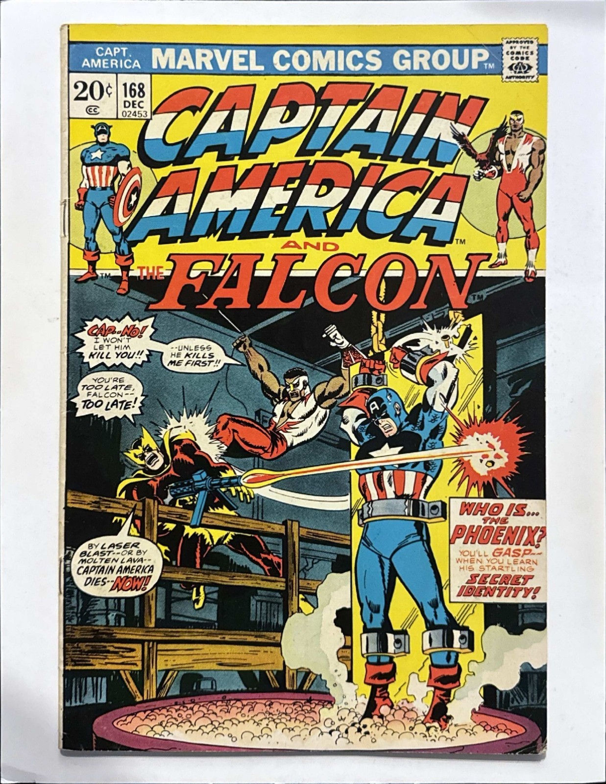 Captain America #168 * VF 8 * Pressed * Free ship on 2 items!