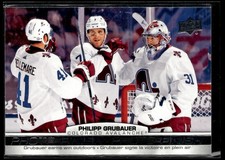2021-22 UD Tim Hortons photo finish Nordiques Philipp Grubauer #PF-14