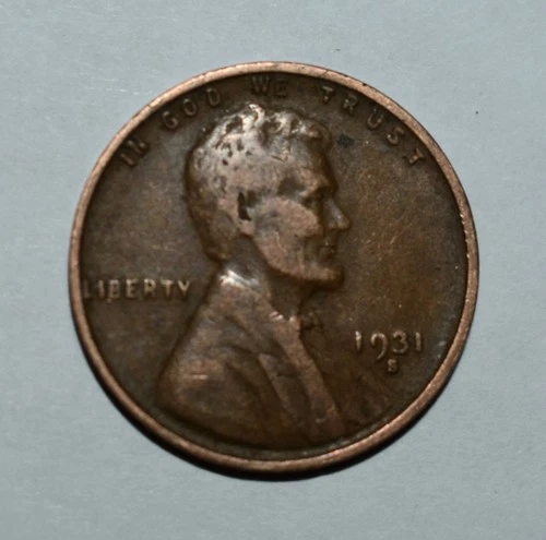 119c. A 1931 S LINCOLN WHEAT CENT, IN AS SHOWN CONDITION / VG DETAILS / AS IS