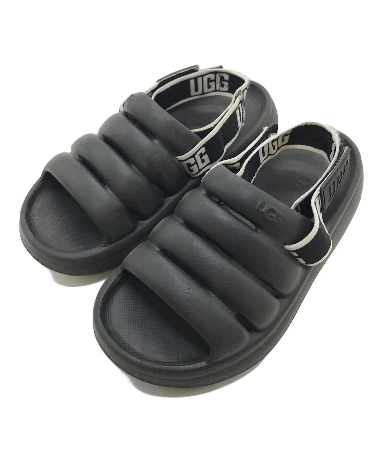 UGG Sandali sportivi con zoccoli per orecchie sandali con plateau nero taglia: W6
