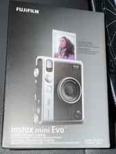 Fujifilm instax mini Evo Hybrid Instant Camera - Black