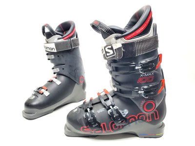 SALOMON X-MAX 100 Alpine Downhill Ski Boots Men's MP 26.5