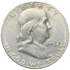 1954-S Franklin Half Dollar 90% Silver