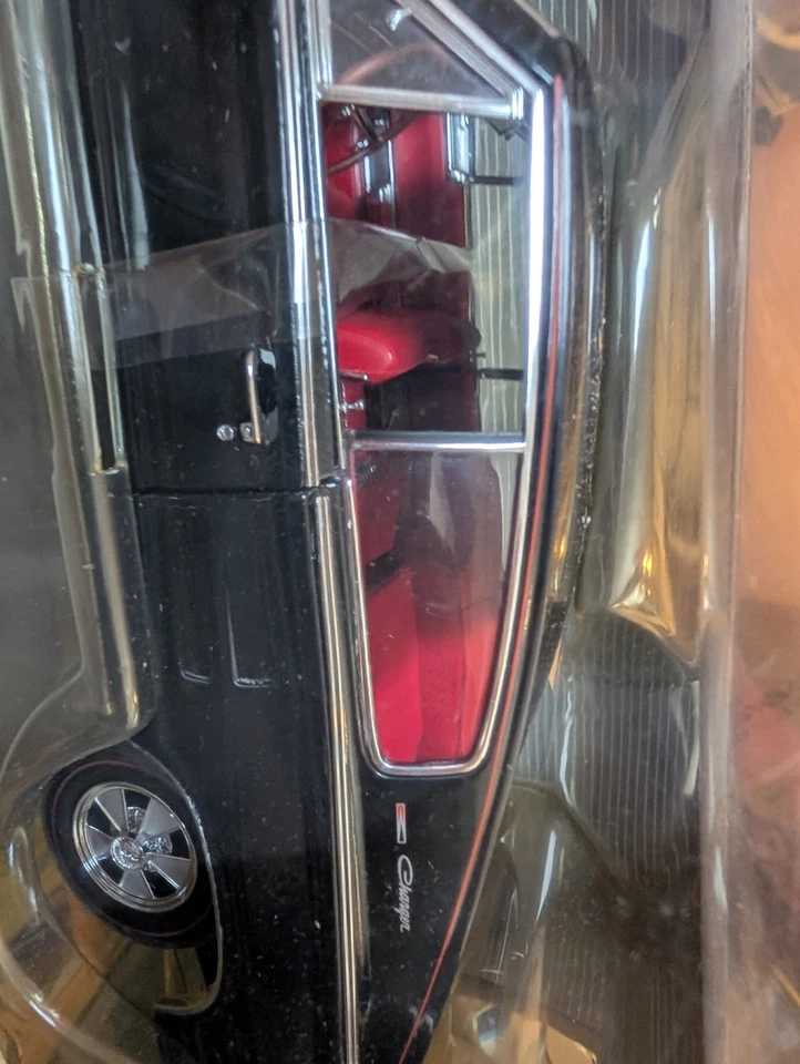 RC2 ERTL American Muscle Authentics 1966 Dodge Charger Black 1:18 New - Image 2 of 4