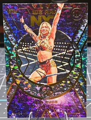   2026 Topps Universe WWE - Sol Ruca #NXT-5 We Are NXT Aqua Speckle /299  