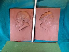 Reliefportr&auml;t/Kunstguss Lauchhammer, Ernst Th&auml;lmann/Marx J. F. Rogge? Gussbild